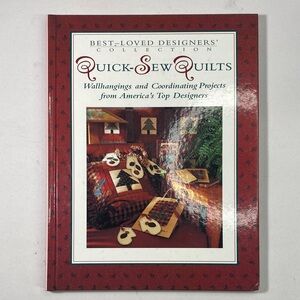 Quick-Sew Quilts Book - Red Cover